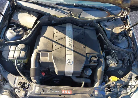 2004 Mercedes-Benz C 320 4Matic from USA, damaged, VIN WDBRF84J24F549336